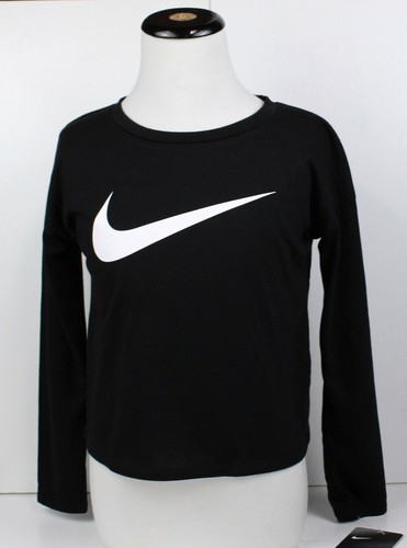Nike Awesome Swoosh Long Sleeve Athletic Cut Shirt Girls Size 4-5 Year Old - Picture 3 of 6