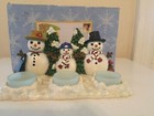 Meet The Flakes The Coolest Snofamily Cluster On Ice Snowman Candle Holder