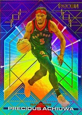 Precious Achiuwa 2021-22 Recon Basketball Holo Refractor Thick Card #149 Raptors