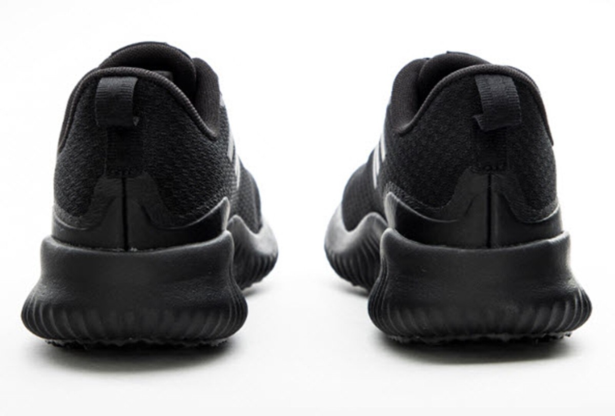 Adidas Men Alpha-Comfy Running Shoes Black Sneakers Casual Bottom Shoe  ID0351