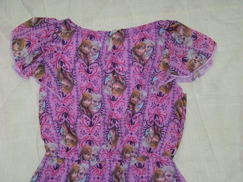 Girls Disney 2014 Embellished Princess Dress - Size L (10-12) - Picture 10 of 11