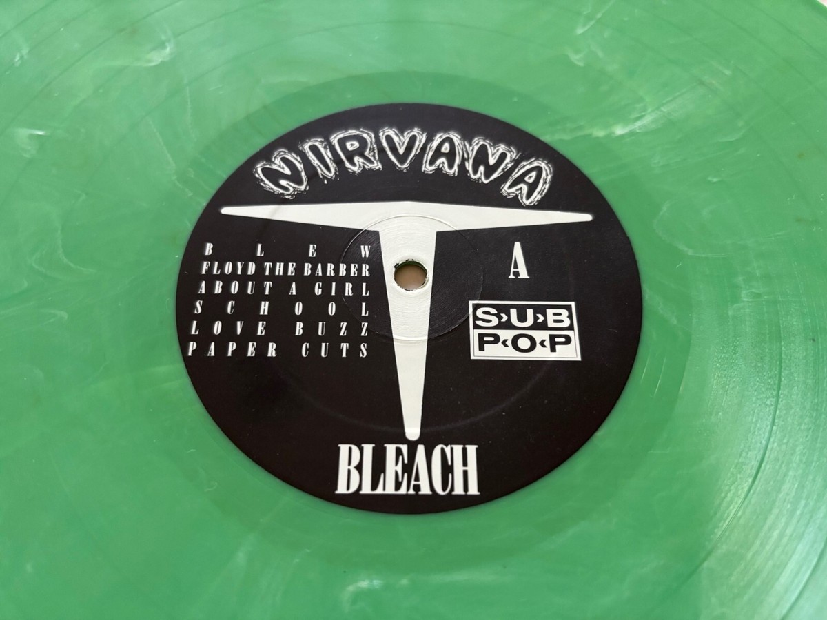 NIRVANA BLEACH カラーレコード COLOR VINYL レア NIRVANA BLEACH カラーレコード COLOR VINYL レア