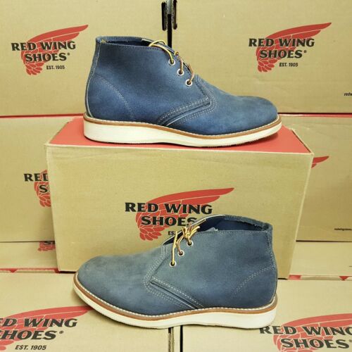 RED WING SHOES 3146 Work Chukka men&#039;s leather boots UK 6 US 7 EUR 39 (NEUF)