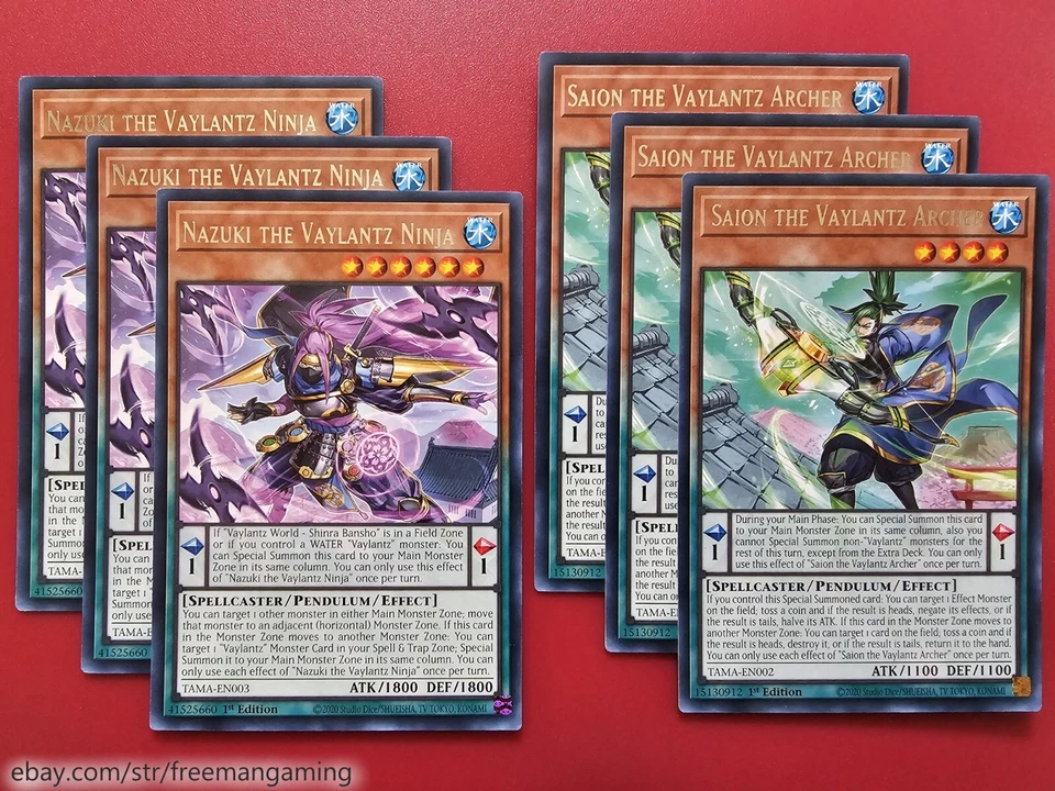 Yugioh Vaylantz Deck 50 Cards TAMA Beyond The Pendulum Complete Tournament Ready - Image 3 of 4