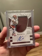 2020 Chronicles NFL Antonio Gibson RC Crown Royale RPA Silhouettes Auto 61/99