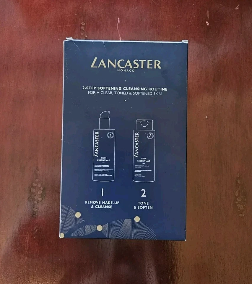 Limpiador de rutina de limpieza suavizante Lancaster Monaco de 2 pasos + tónico sellado Foto 2 de 2