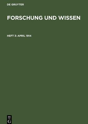 April 1914 | Buch | 9783112605714