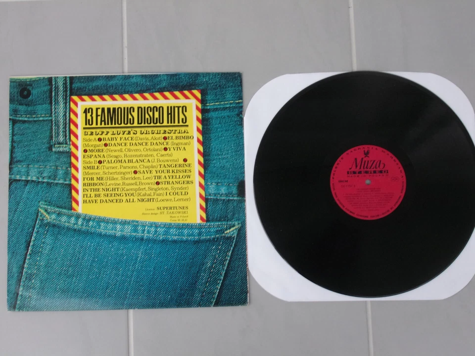 Geoff Love's Orchestra- 13 Famous Disco Hits/ Sampler/Muza/ Vinyl LP - Bild 2 von 2