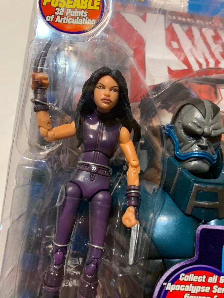 MARVEL LEGENDS X-23 PÚRPURA BAF APOCALIPSIS SERIE WOLVERINE HIJA PÚRPURA X-23 Foto 2 de 4