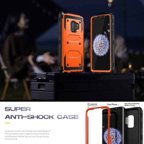 Für Samsung Galaxy S9 / S9 Plus Hülle Stoßfest Robust Handyhülle / Hartglas - Bild 21 von 64