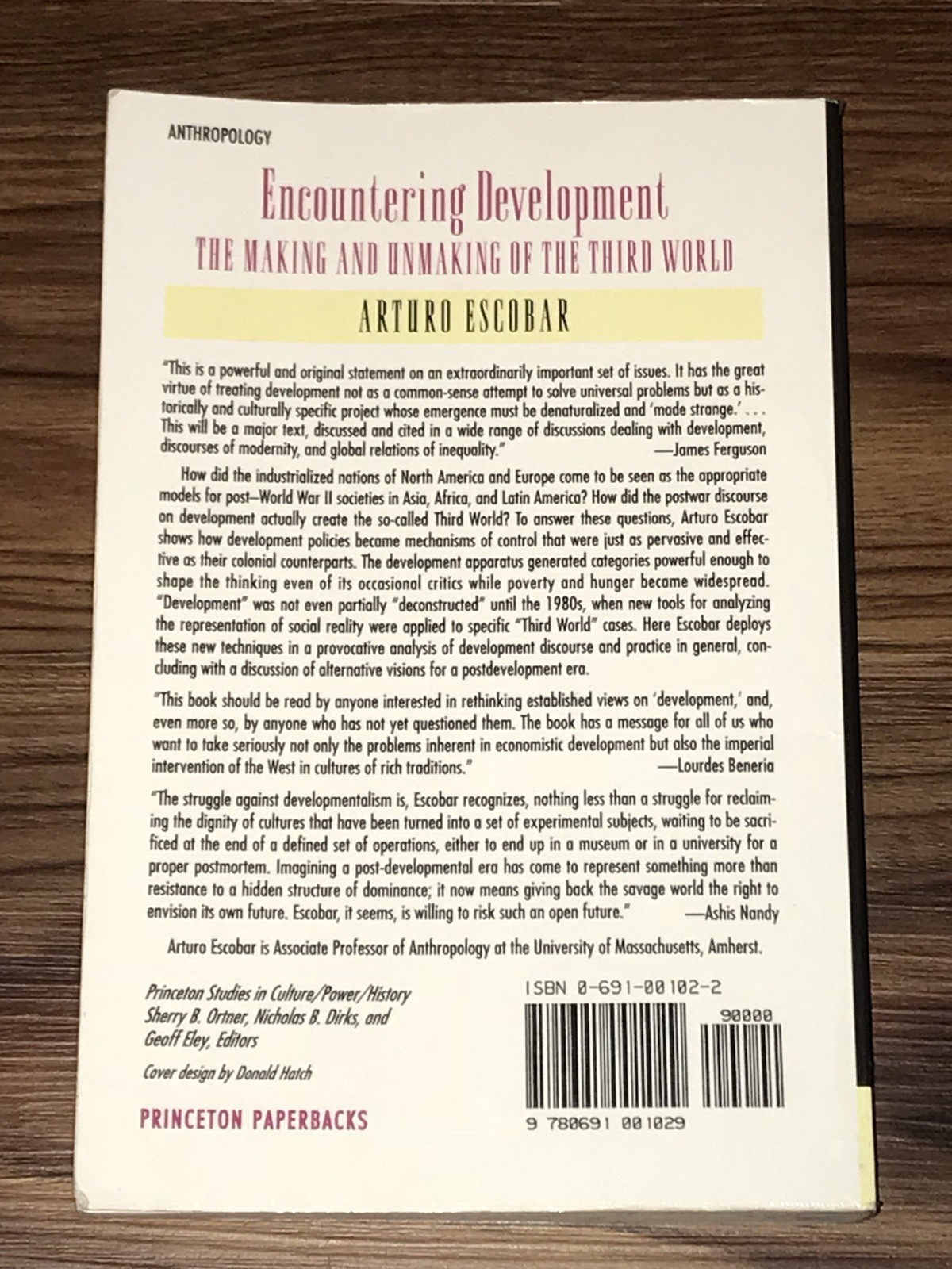Encountering Development: The Making and Unmaking of the Third World ...