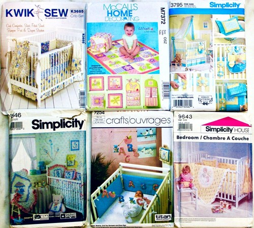 U PICK! INFANT NURSERY ACCESSORIES ~ CRIB QUILTS DIAPER BAG Sewing Patterns UC - Picture 6 of 97