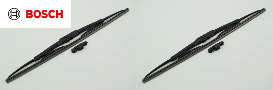 2 escobillas limpiaparabrisas delanteras (izquierda y derecha) para PORSCHE 944 968 - BOSCH Foto 2 de 4