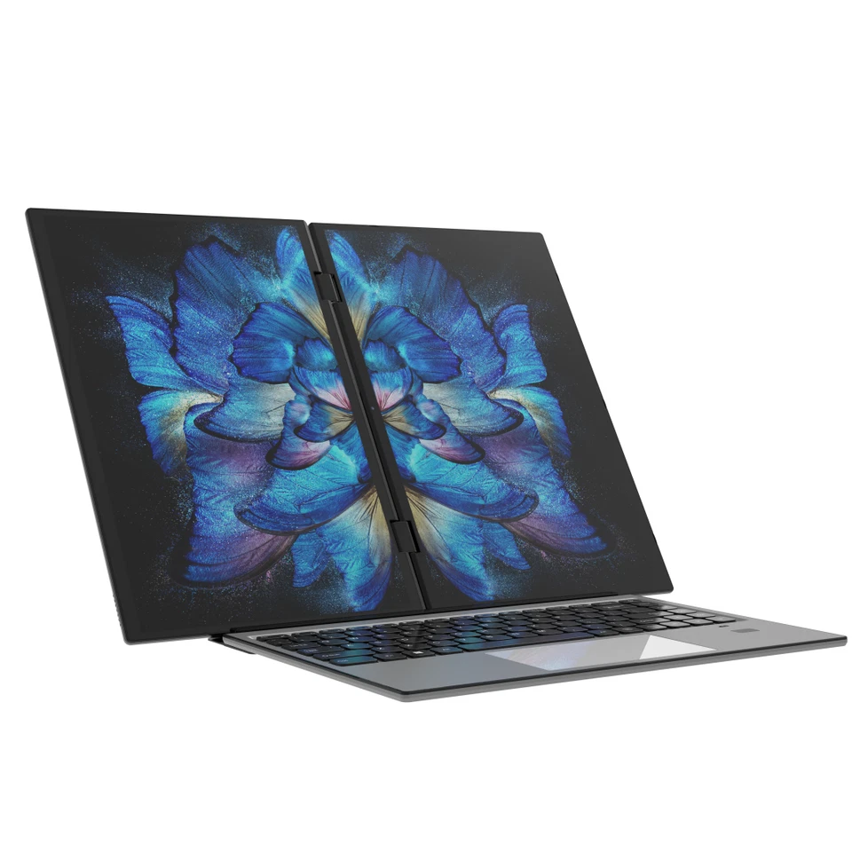 Dual Screen Laptop 14+14 Inch 2.2K Touch Screen Notebook DDR4 32GB 1TB SSD - Image 2 of 4