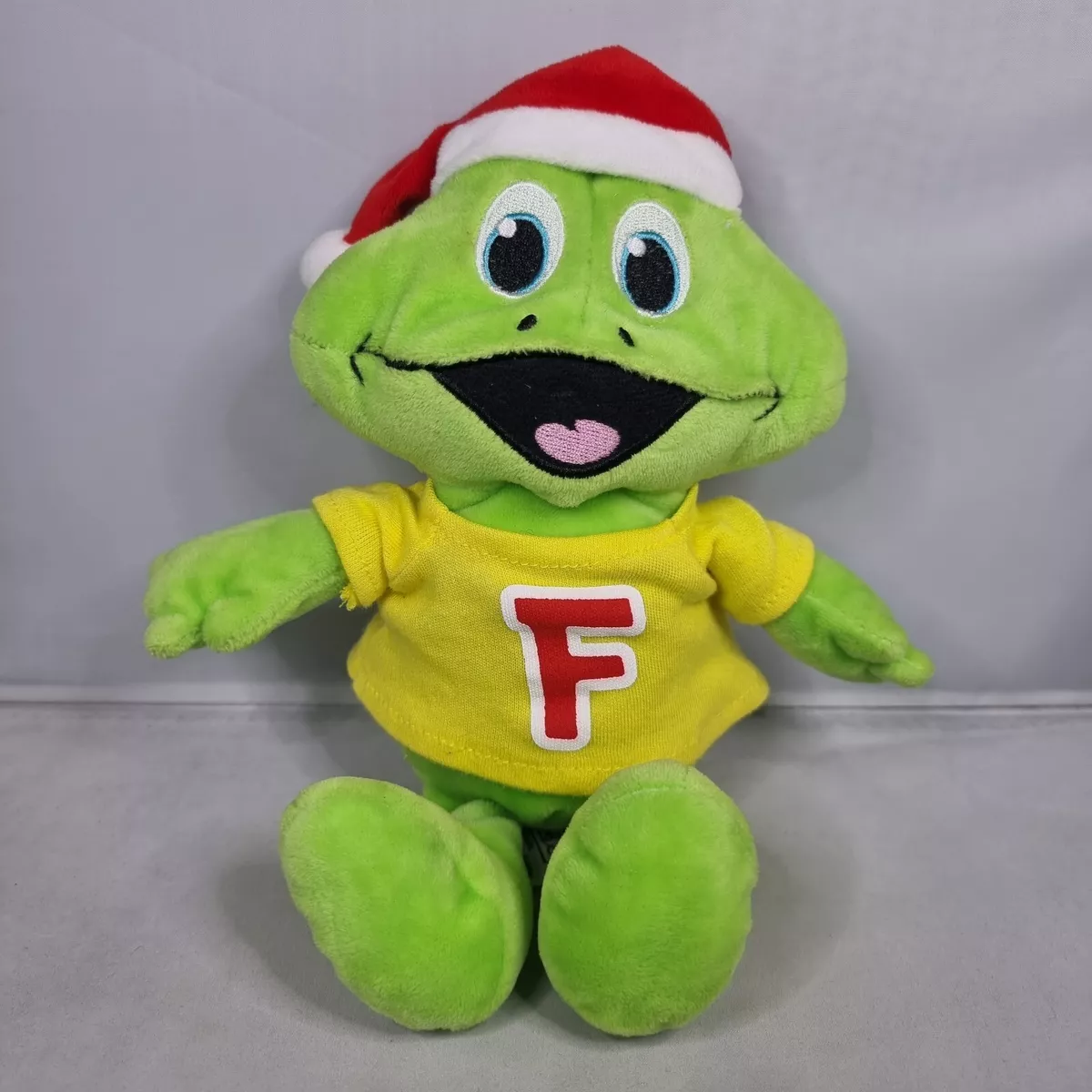 Promotional Cadbury Chocolate Freddo Green Frog Christmas Soft Plush Toy Teddy
