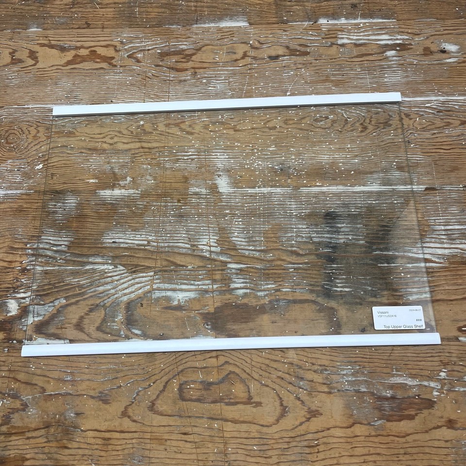 VISSANI Refrigerator Top Middle Upper Glass Shelf VSF11US2A16 Original