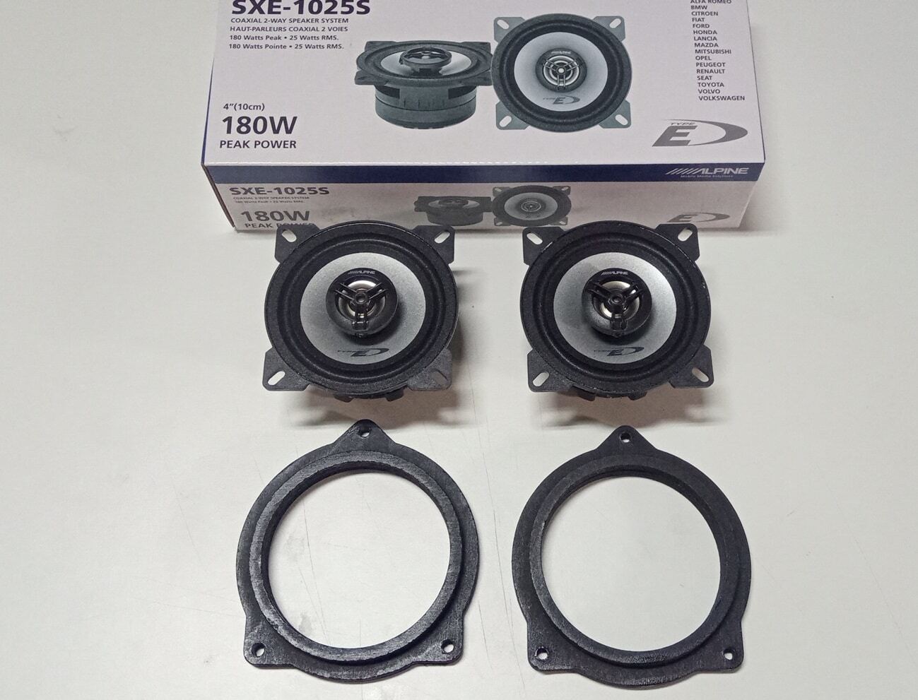 Altoparlanti Alpine + adattatori per BMW serie 3 E91 2005-2013