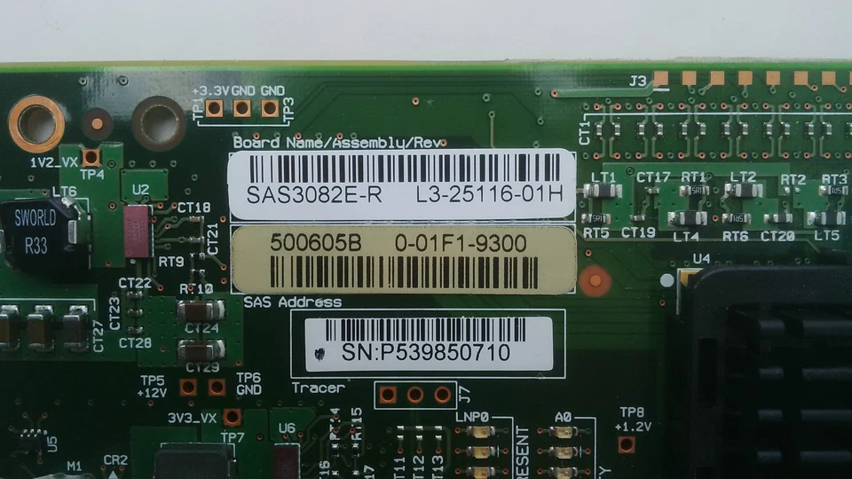 IBM ServeRAID LSI SAS3082E-R 44e8690 PCIe SAS RAID Card 8internal SATA SAS Ports - Image 2 of 4