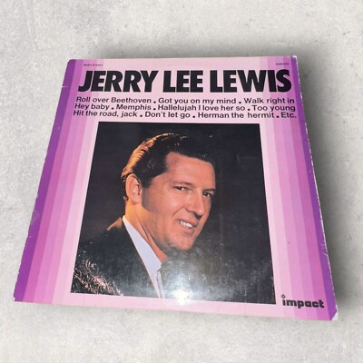 Vinyl 33 Touren JERRY LEE LEWIS Impact Roll Over Beethoven, Got You On My Mind..