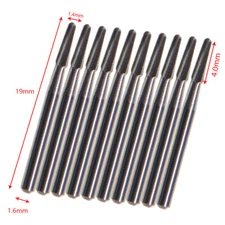 10pcs Dental Carbide Bur FG1172 Friction Grip Midwest Type Tungsten steel SA