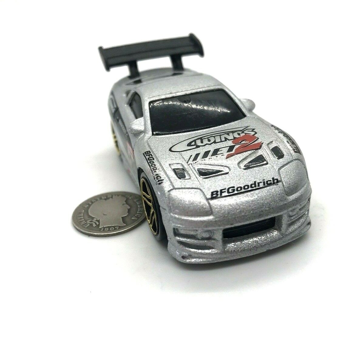 2003 Collectible Hot Wheels Toyota Supra # 24 Silver