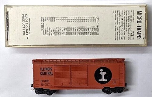 MTL Micro-Trains 23090 Illinois Central IC 136501 40 pies doble puerta vagón de carga | Zustand: New