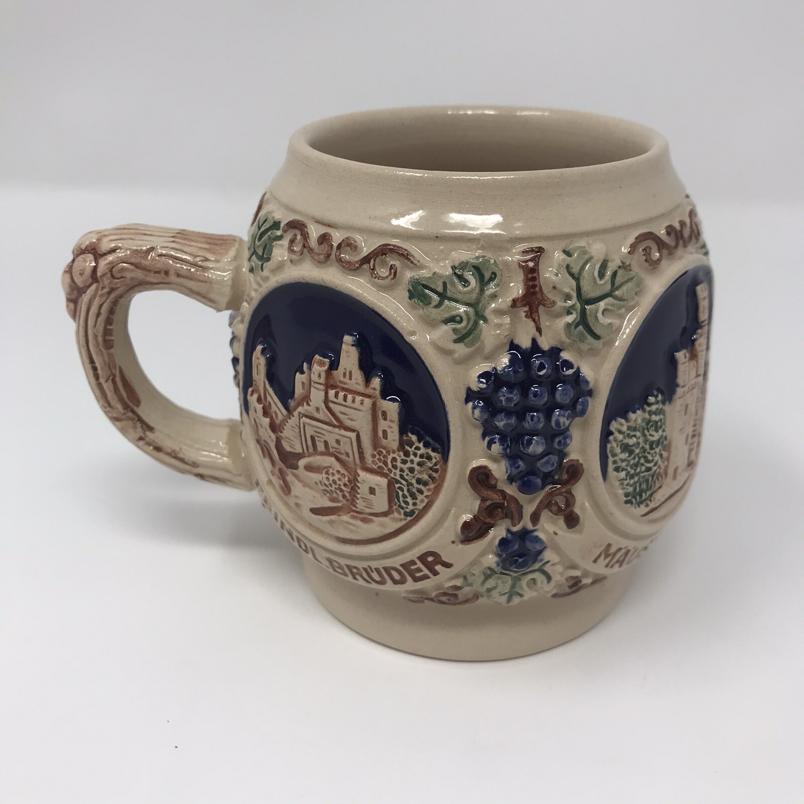 Gerzit Gerz Original Vintage Wine Glass Mug Cup 3.75” Ruine Maus Mauseturm