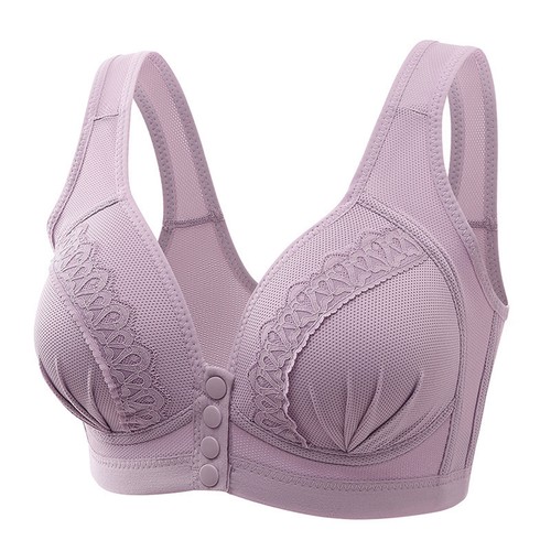 Mujeres Sexy Encaje Frontal Botón Formador Copa Ajustable Correa para el Hombro Talla Grande - Imagen 7 de 19