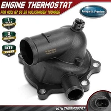 105℃ Engine Coolant Thermostat Housing Assembly for Audi Q7 Volkswagen Touareg