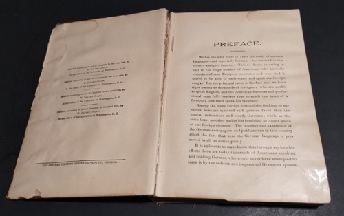 Der Lehrer Illustrirt By W. Irving Colby 1st Edition Antique Book 1899 Worn Rare - Picture 5 of 9