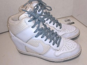 sky hi dunks white