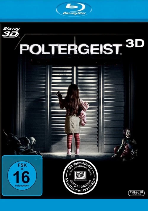 Poltergeist (2015) - (Kinofassung) - Sam Rockwell - (3D) - Blu Ray