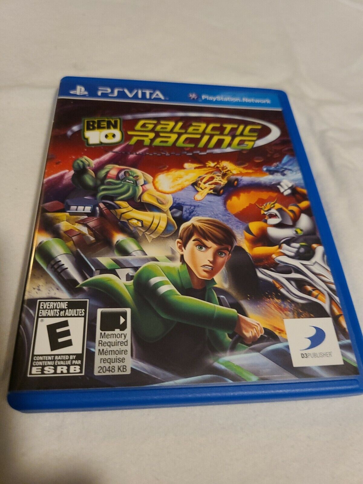 Ben 10: Galactic Racing (Sony PlayStation Vita, 2012) 879278140028 