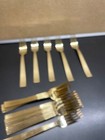Wallace Gold Silverware set lot of 65 pieces in case please see pics — photo 7