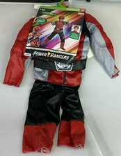 POWER RANGERS RED RANGER COSTUME SIZE 2T NEW