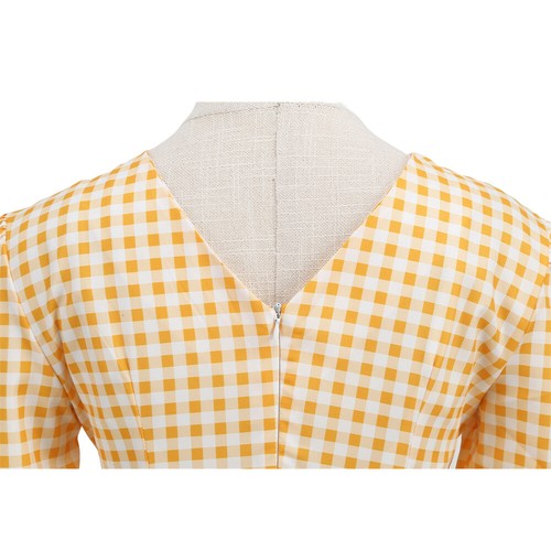 Women Retro 50s/60s Rockabilly Polka Dot Cocktail Party Swing Housewife Dress💕 - Picture 12 of 55