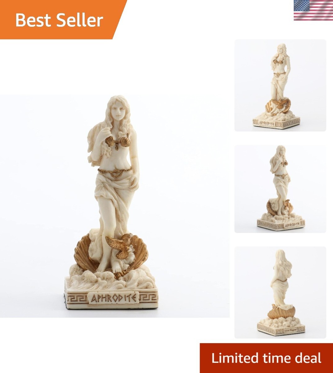 ☆aphrodite様☆ご注文ページ Elegant Aphrodite Miniature Figurine - 1.5 x 1.5 x 3.4 Inches in
