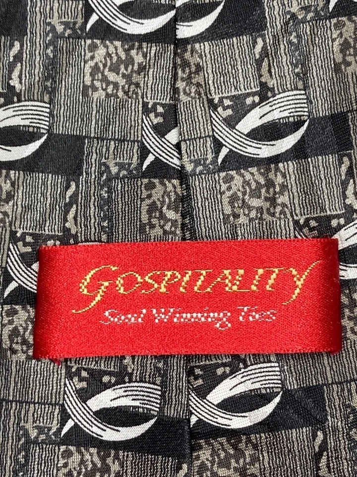 Corbata formal para hombre Gospitality 59"Lx4"W corbata multicolor Foto 2 de 4