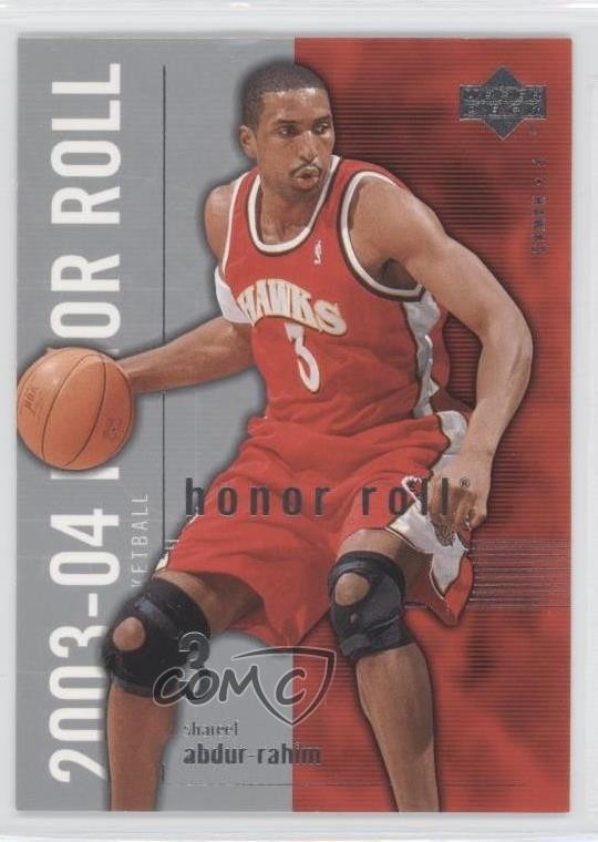 2003-04 Upper Deck Honor Roll Shareef Abdur-Rahim #1 0a1