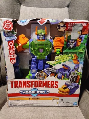 Transformers Cyberworld Scorponok Strike Battle Set ~ Factory Sealed Box