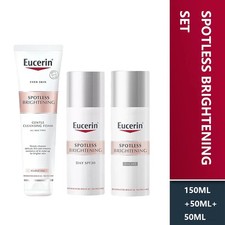 Eucerin Spotless Brightening Set Day Night Cream Foam Cleanser