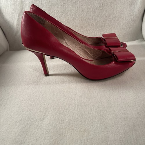 Louise et Cie Lo-Jordyn’s Women’s Red Lavish Sheep Napa Leather Pumps 9.5 M - Picture 3 of 8