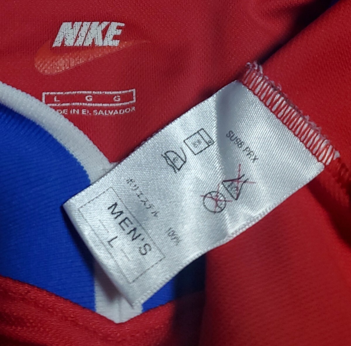 98年　ワールドカップ　韓国代表　ユニフォーム　nike フットサル 98年 ワールドカップ 韓国代表 ユニフォーム nike フットサル