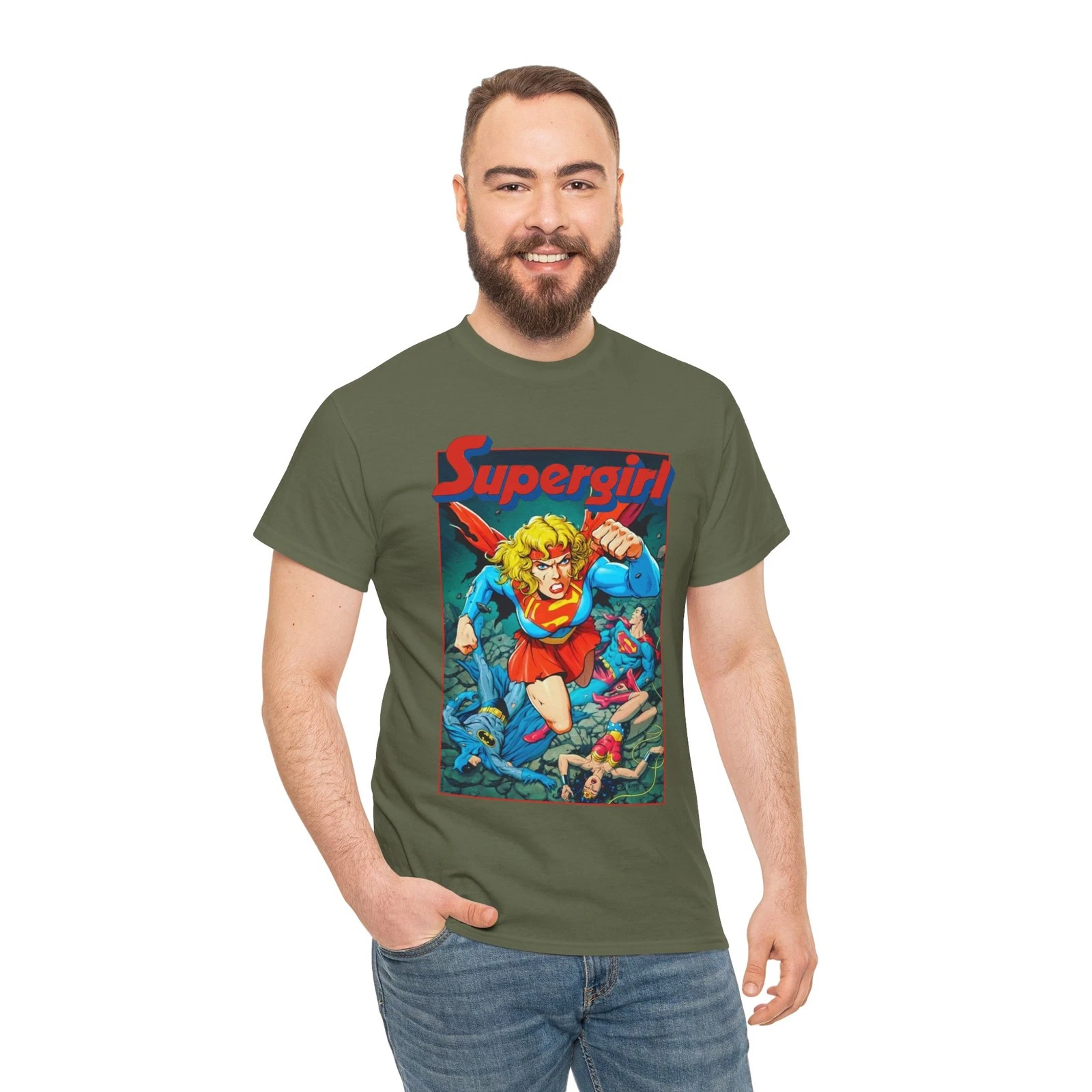 Supergirl T-Shirt - Crisis on Infinite Earths - DC Comics - Tom Grummett Art