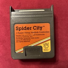 Seltene Spider City Patrone Atari 400/800/XL/XE - SELTEN (1983) Sirius