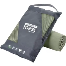 Quick-Dry Microfiber Towel - Ultra Absorbent Compact for Gym Beach Travel Sports