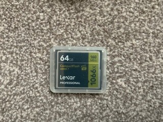 Compact Flash UDMA 7 64 GB Lexar Professional 160MB/s 1066x Memory card