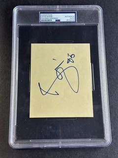 Gorgeous 4x5 Cut Signed By David Bowie Music Legend PSA/DNA AUTO