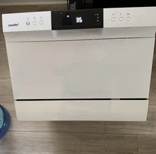 COMFEE’ Portable Mini Dishwasher, Energy Star, Countertop, 6 Place Settings