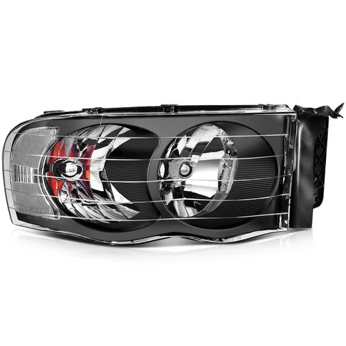 Headlights Assembly Fit For 2003 2004 2005 Dodge Ram 2500 / 3500 55077121AF - Picture 7 of 9